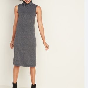 Old Navy Sleeveless Turtleneck Jersey Shift Dress For Women size XL Tall